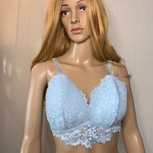 Lace triangle Bralette